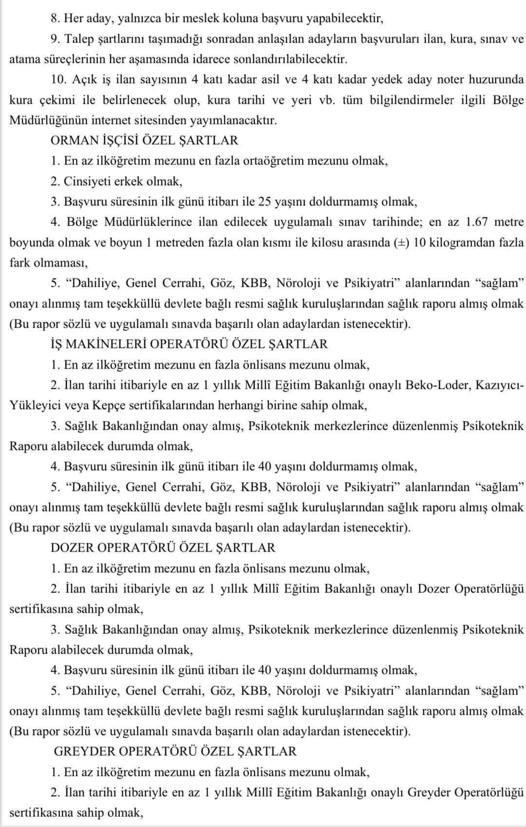 Zonguldak, Karabük, Düzce ve Bartın'a büyük iş fırsatı! OGM personel alacak! | İş İlanı Haberleri