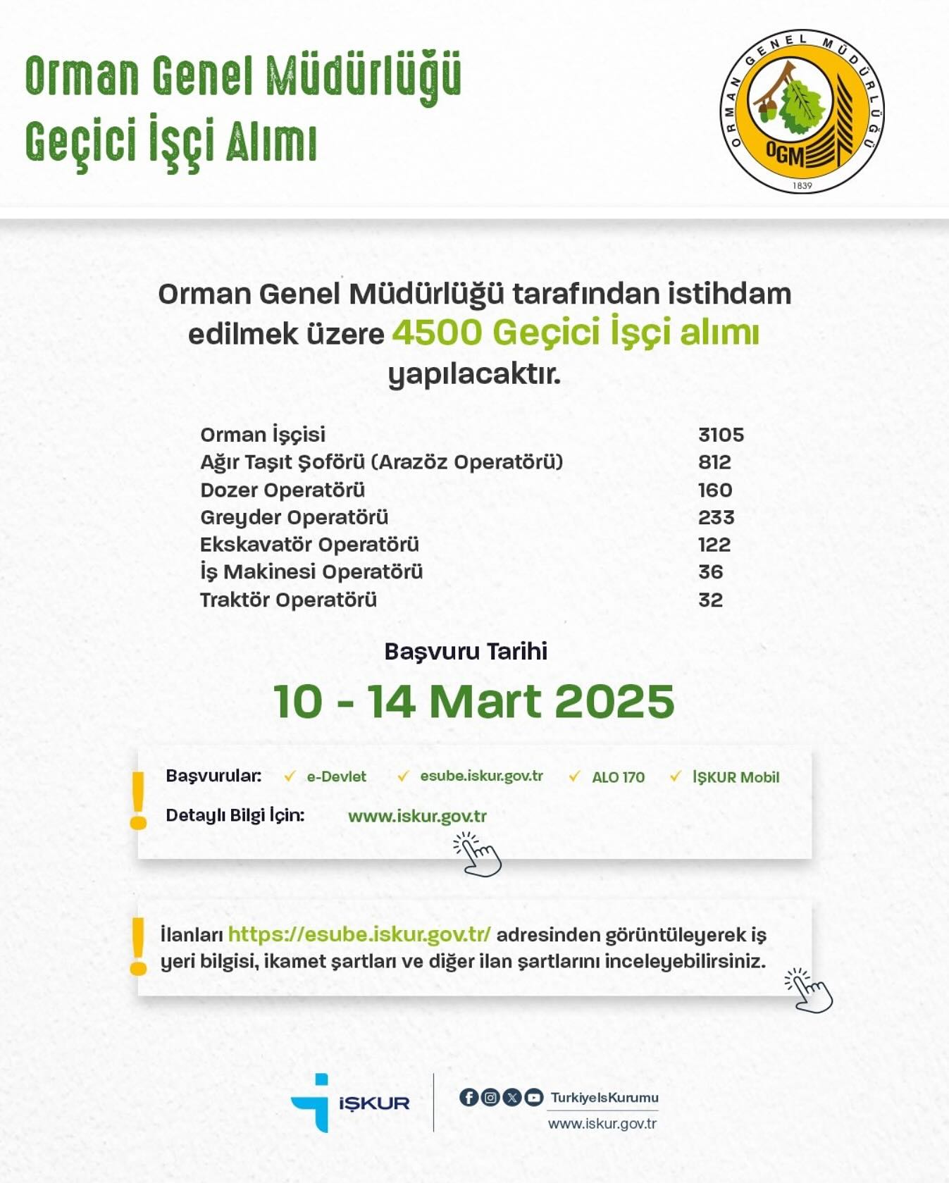 Zonguldak’ta büyük iş fırsatı! Başvurular Zonguldak İşkur'dan yapılacak! | Zonguldak Haberleri