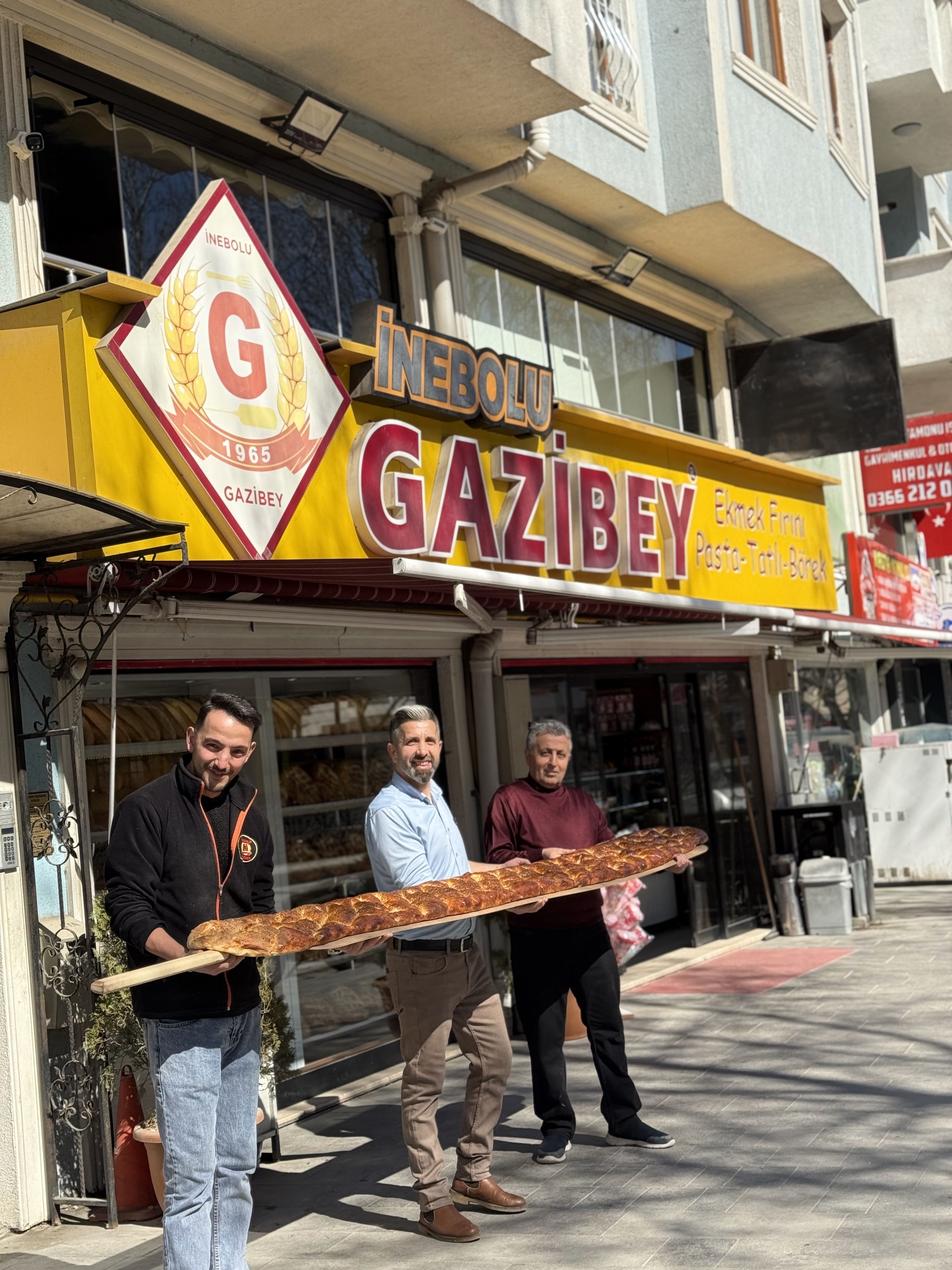 Üç Metrelik Dev Ramazan Pidesi! | Kastamonu Haberleri