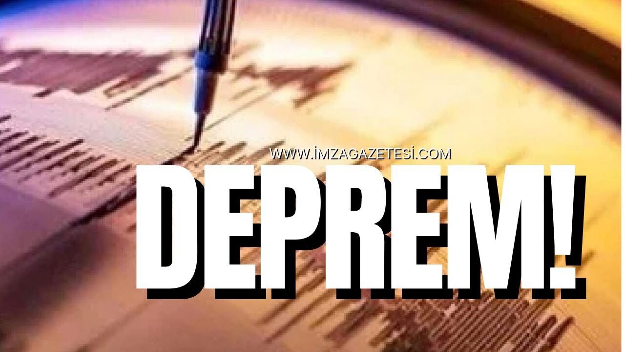 Türkiye'de 4.8 Büyüklüğünde Korkutan Deprem!