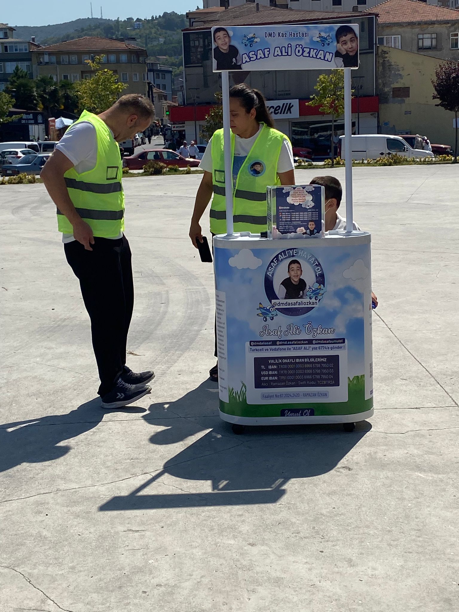 DMD Hastası Asaf Ali'ye Kozlu'dan ve Siyasilerden Destek!