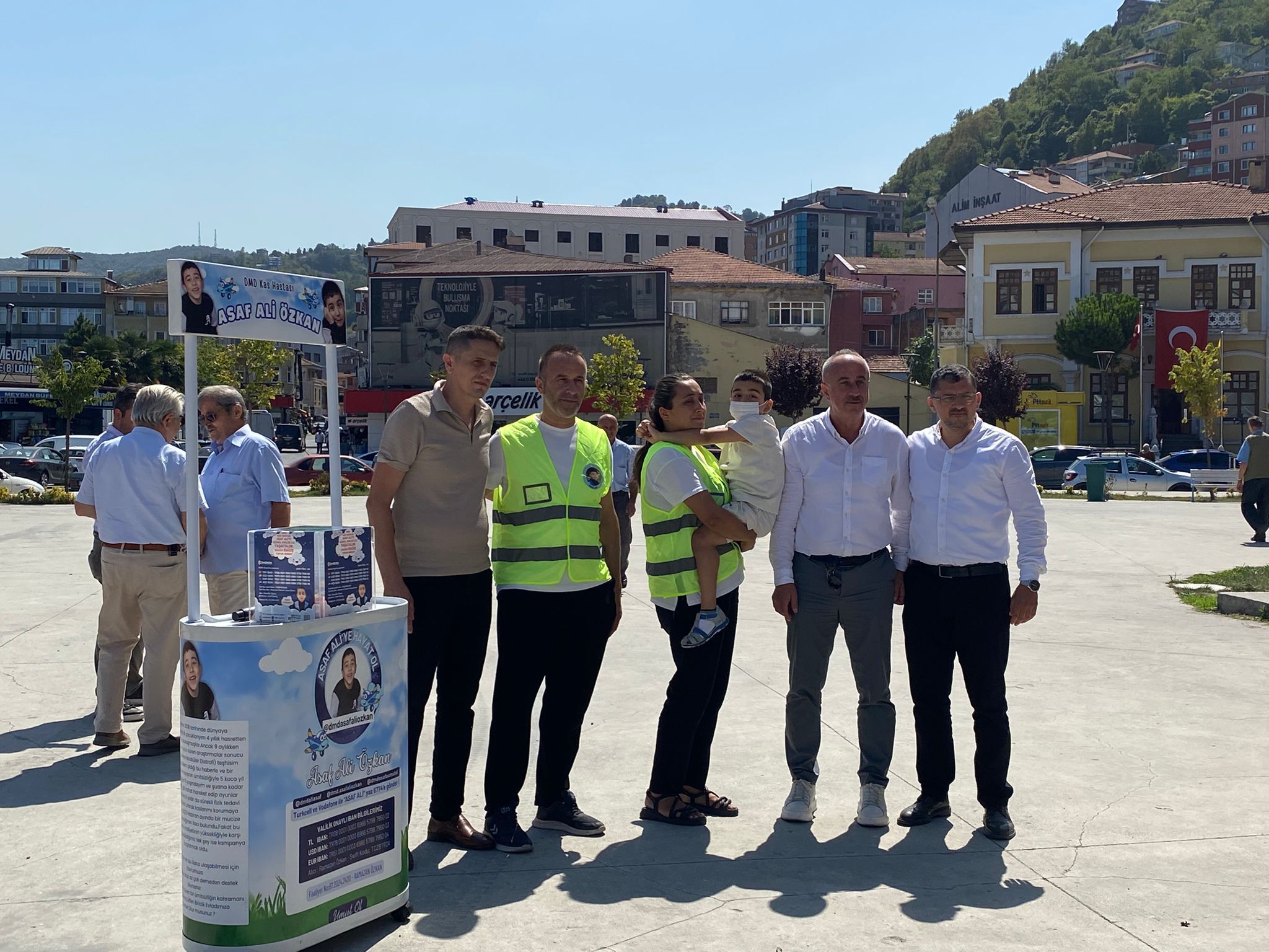 DMD Hastası Asaf Ali'ye Kozlu'dan ve Siyasilerden Destek!