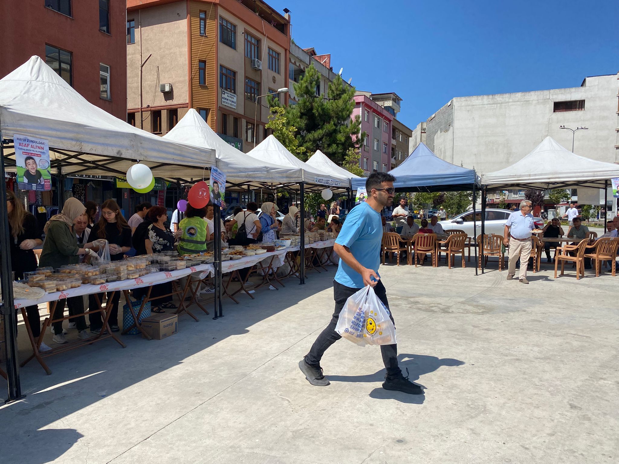 DMD Hastası Asaf Ali'ye Kozlu'dan ve Siyasilerden Destek!