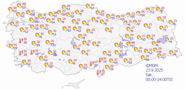 0X0 Son Dakika Meteoroloji Uyardi 24 Ilde Kuvvetli Saganak Ve Firtina O Tarihlerde Semsiyesiz Cikmayin 1758607103586