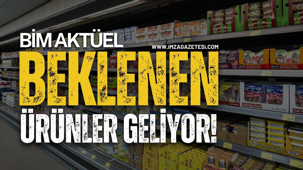 BİM’in Aktüel Kataloğunda Birçok Ürün İndirimle Satışta