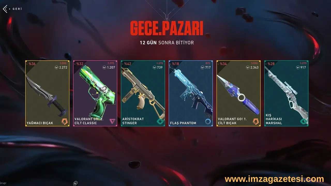 Valorant Gece Pazarı