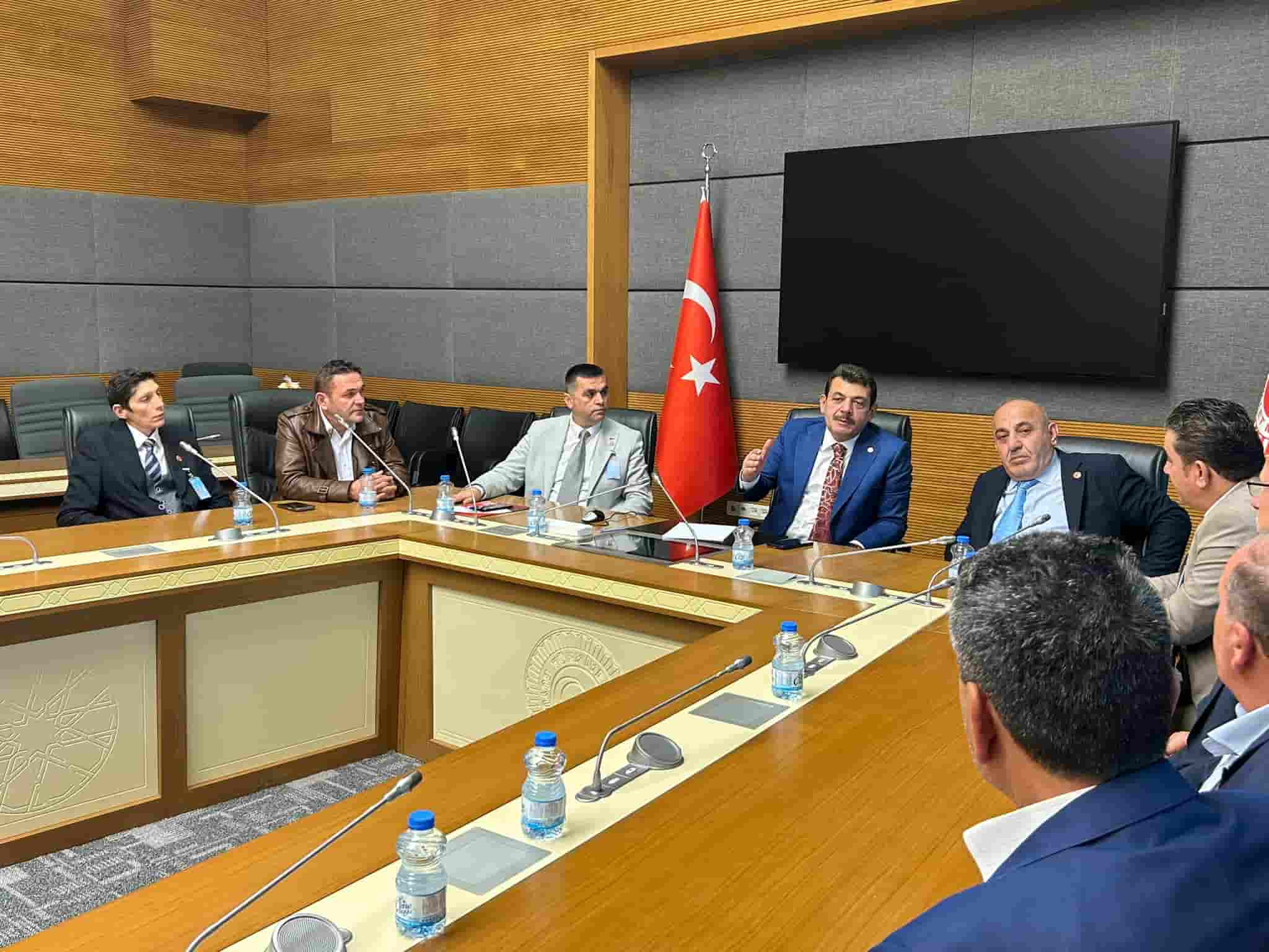 Ak Partili Vekili Muammer Avcı, Devrekli Muhtarlarla Tbmm'de Buluştu (2)