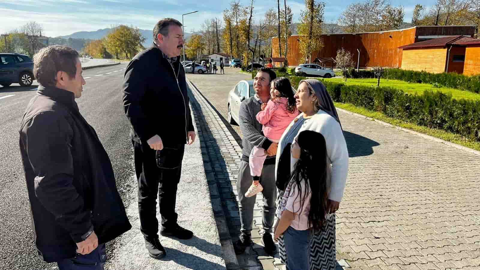 Belediye Başkanı Bit Pazarında Haberi