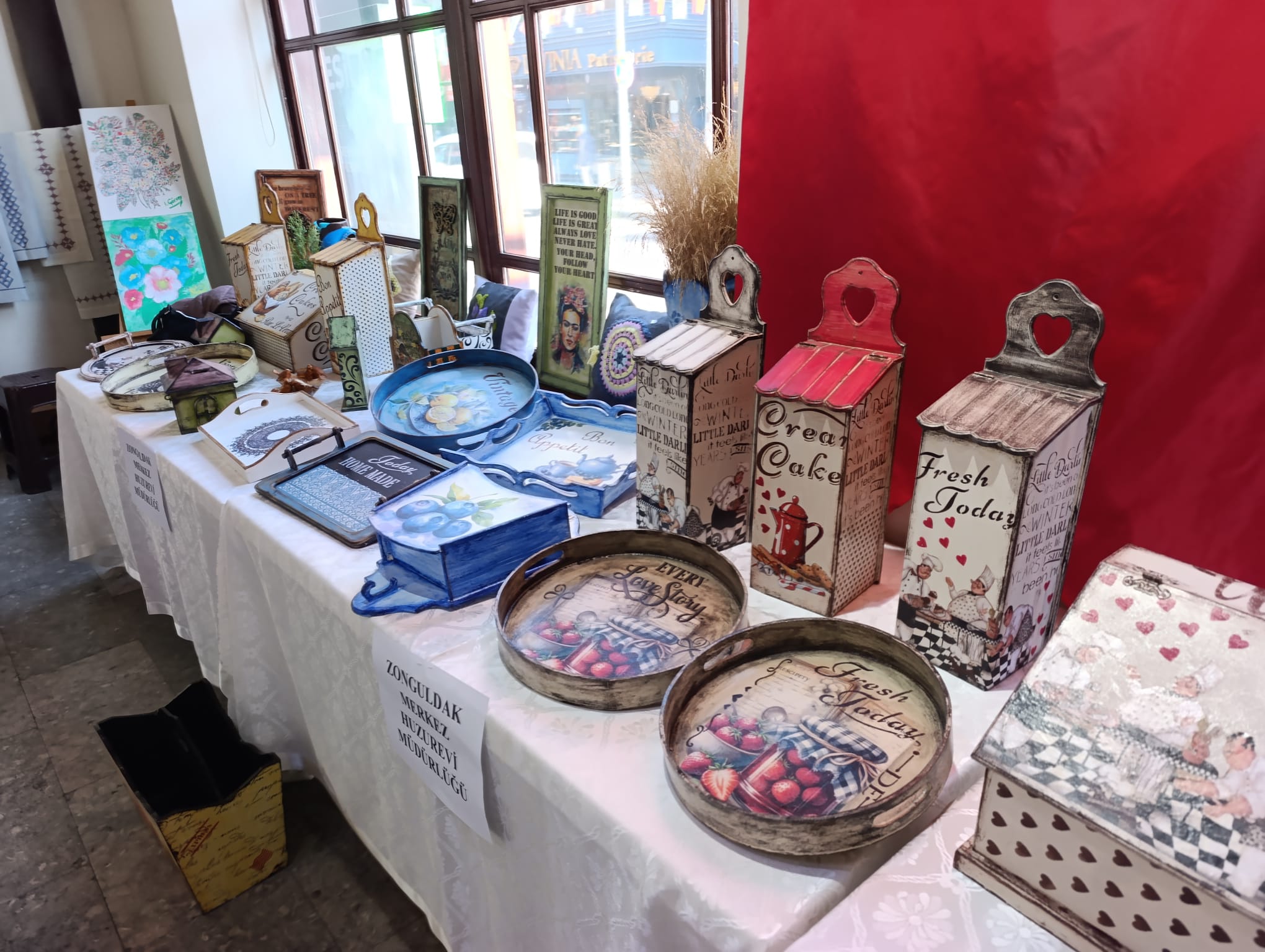 Kadın Konukevi Sergisi Açıldı Imza Gazetesi (1)