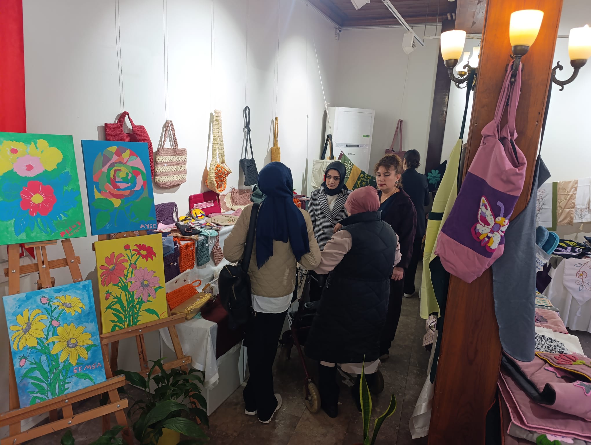 Kadın Konukevi Sergisi Açıldı Imza Gazetesi (2)