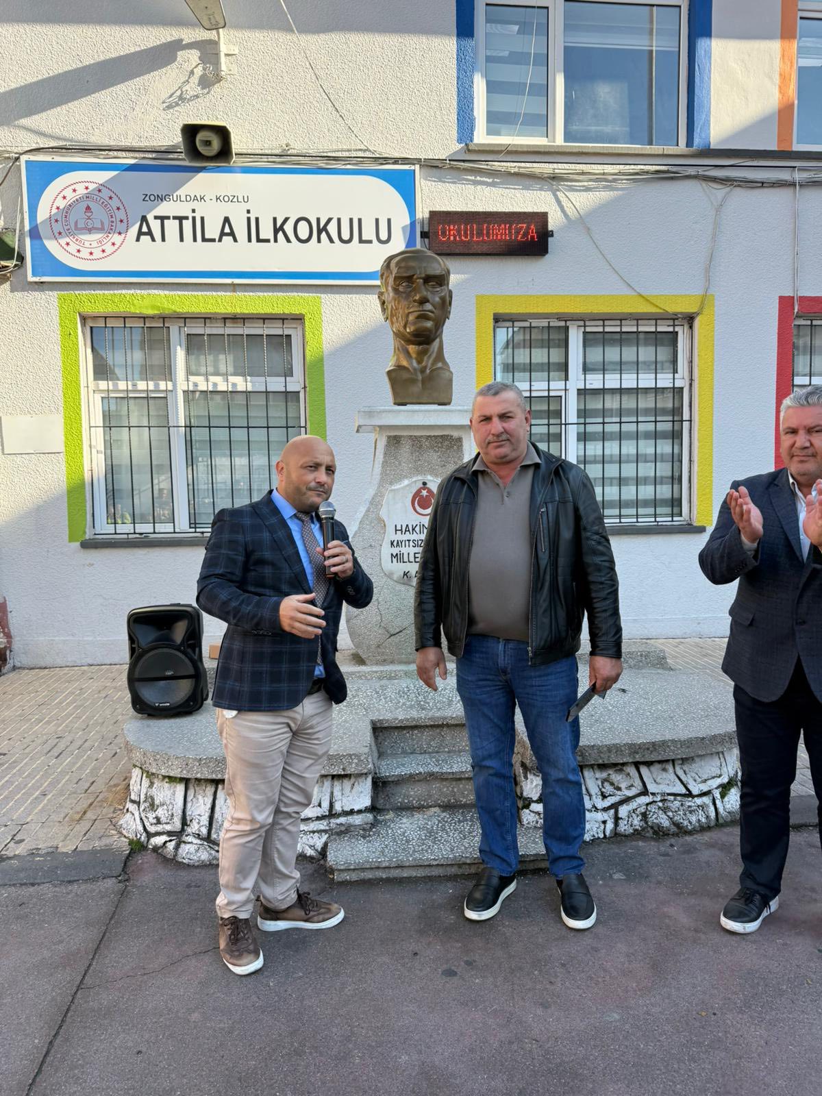 Kozlu Attila İlkokulu'na Anlamlı Bağış... Imza Gazetesi (4)