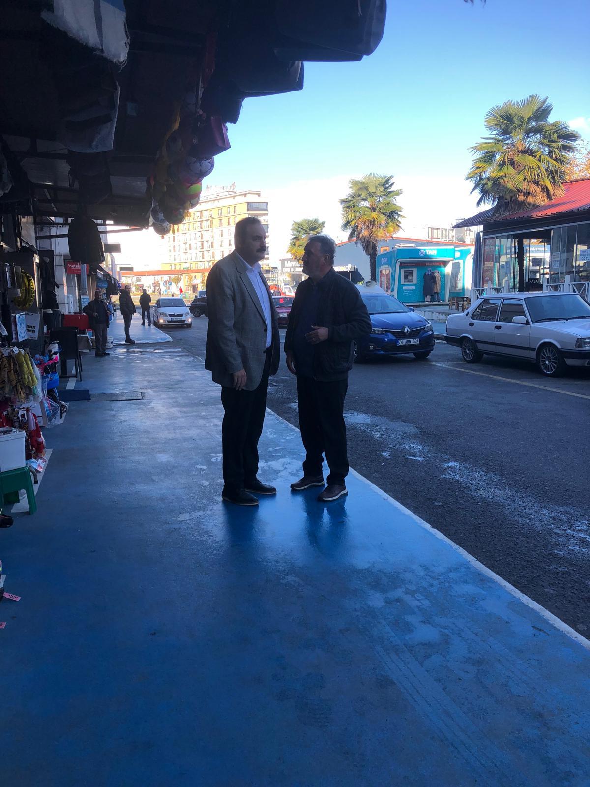 Kozlu Belediye Başkanı Altuğ Dökmeci Sahada... Imza Gazetesi (3)