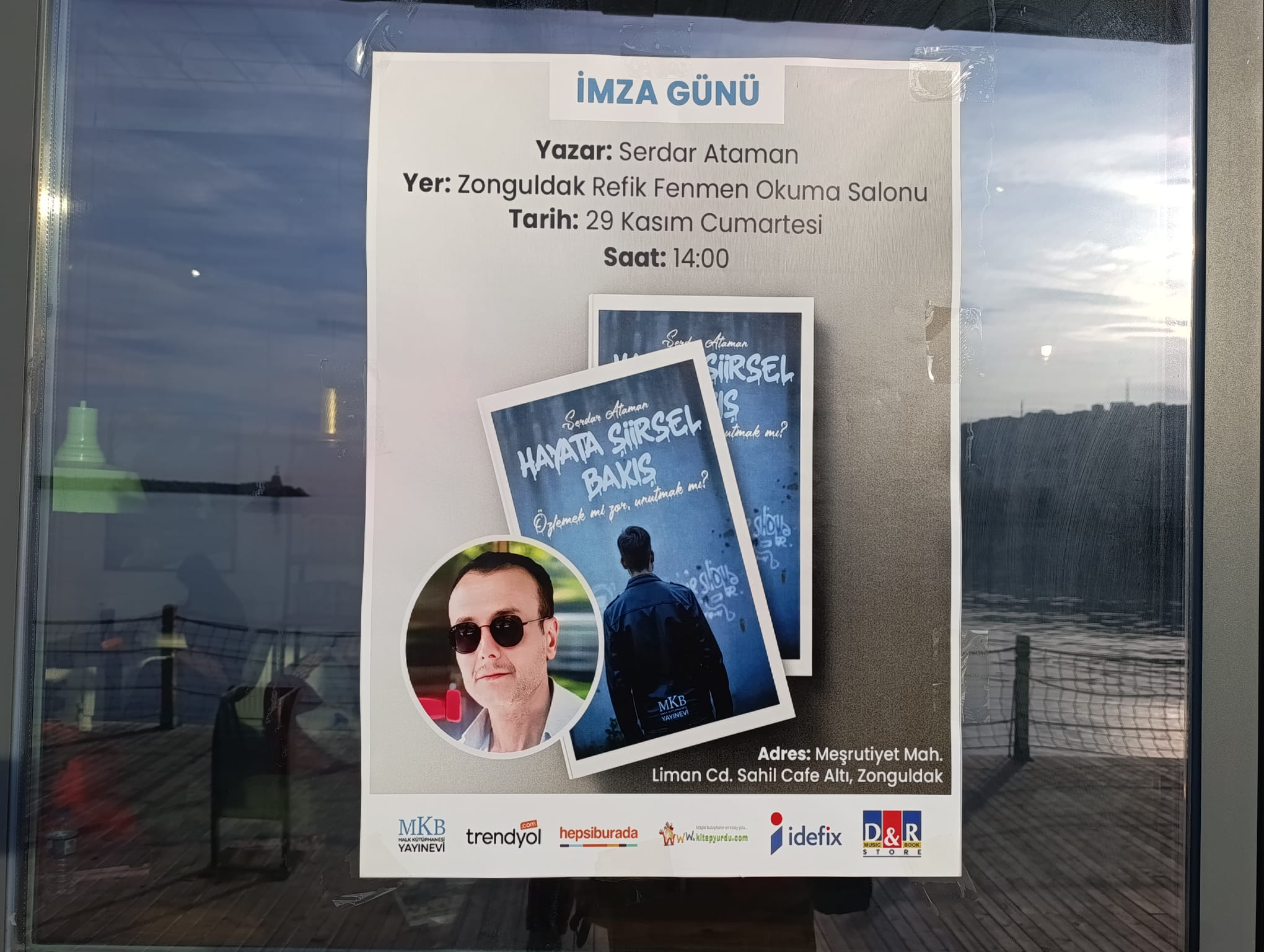 Şair Ve Yazar Serdar Ataman Zonguldak'ta Okurlarıyla Buluşuyor İmza Gazetesi̇ (1)-1