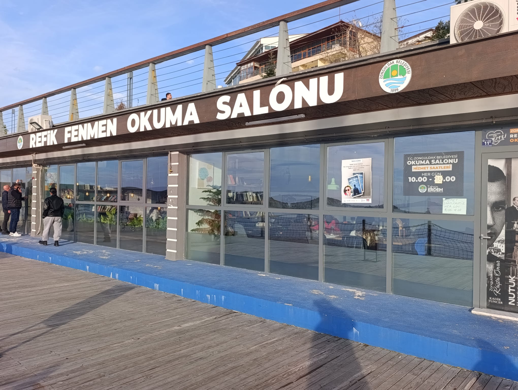 Şair Ve Yazar Serdar Ataman Zonguldak'ta Okurlarıyla Buluşuyor İmza Gazetesi̇ (2)