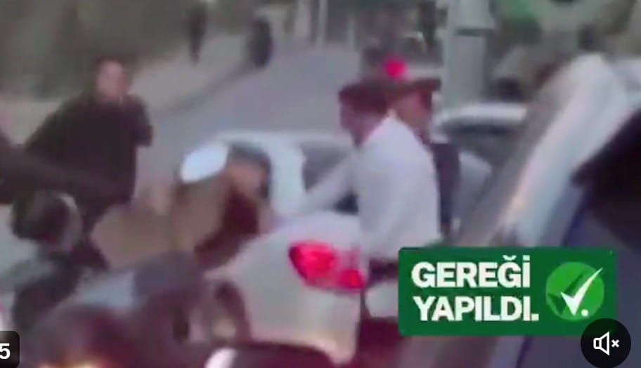 Trafikte Dehşete Sert Darbe