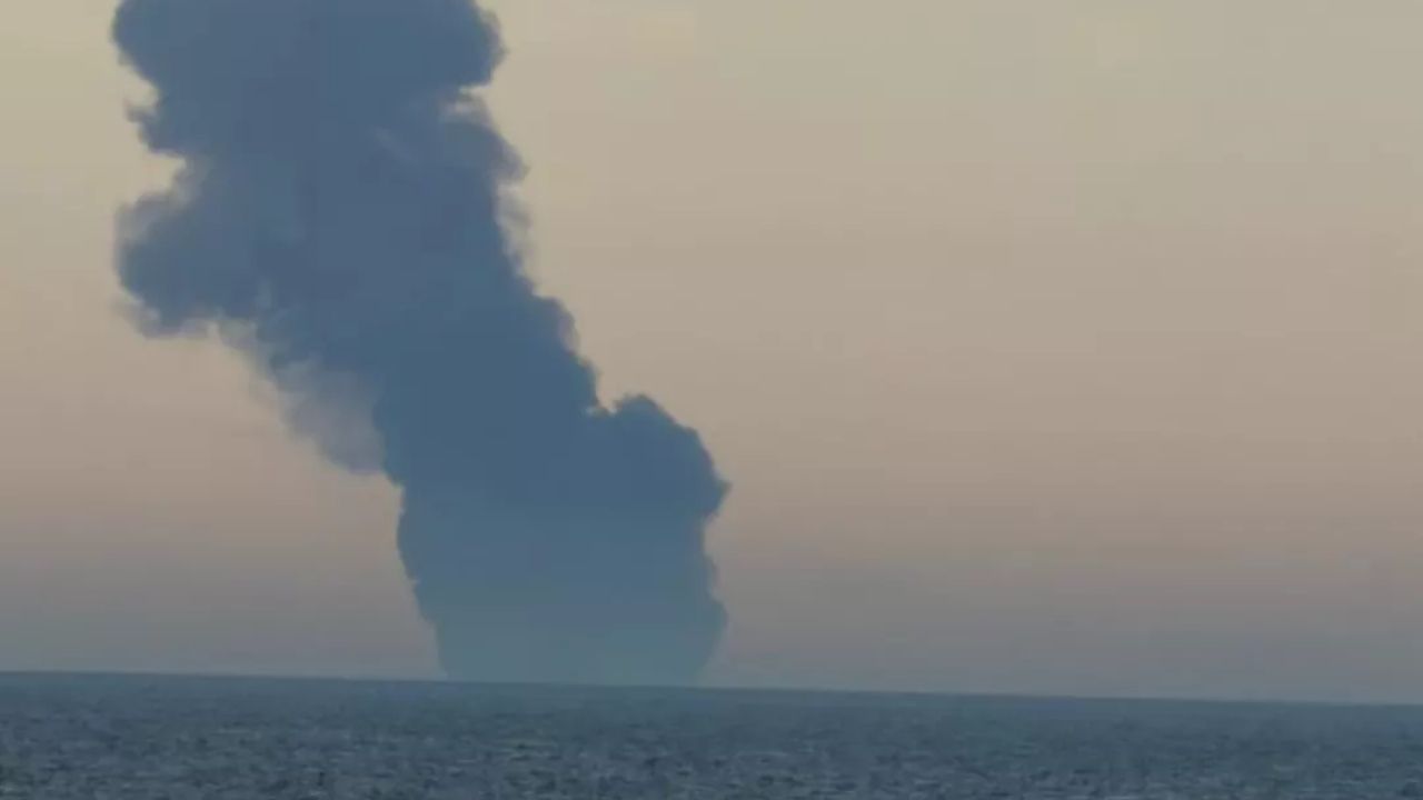 Zonguldak Haberleri Kıyıdan 28 Mil Açıkta Yangın Haberi (2)