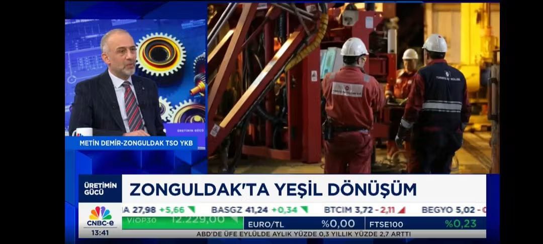 Ztso Başkanı Metin Demir Cnbc E 'De Canlı Yayın Konuğu Oldu (2)