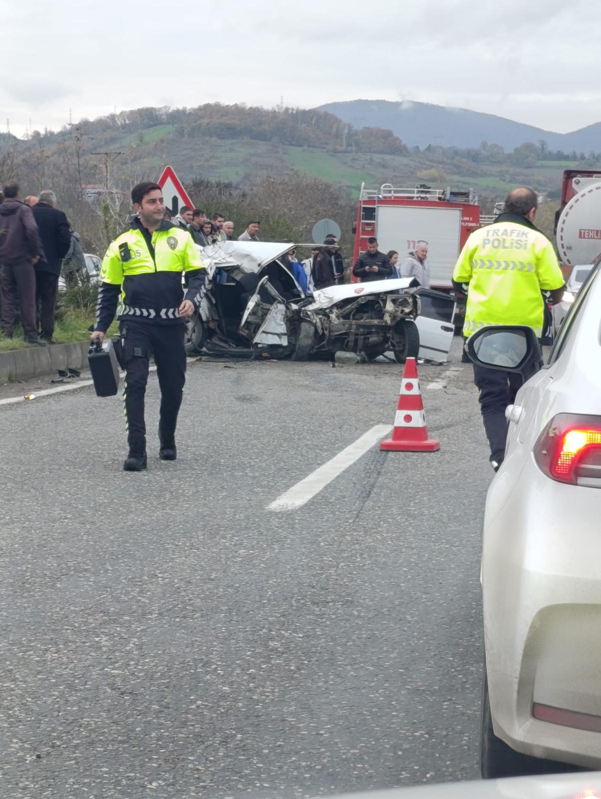 Çaycuma Yönünde Korkunç Kaza! Imza Gazetesi (1)