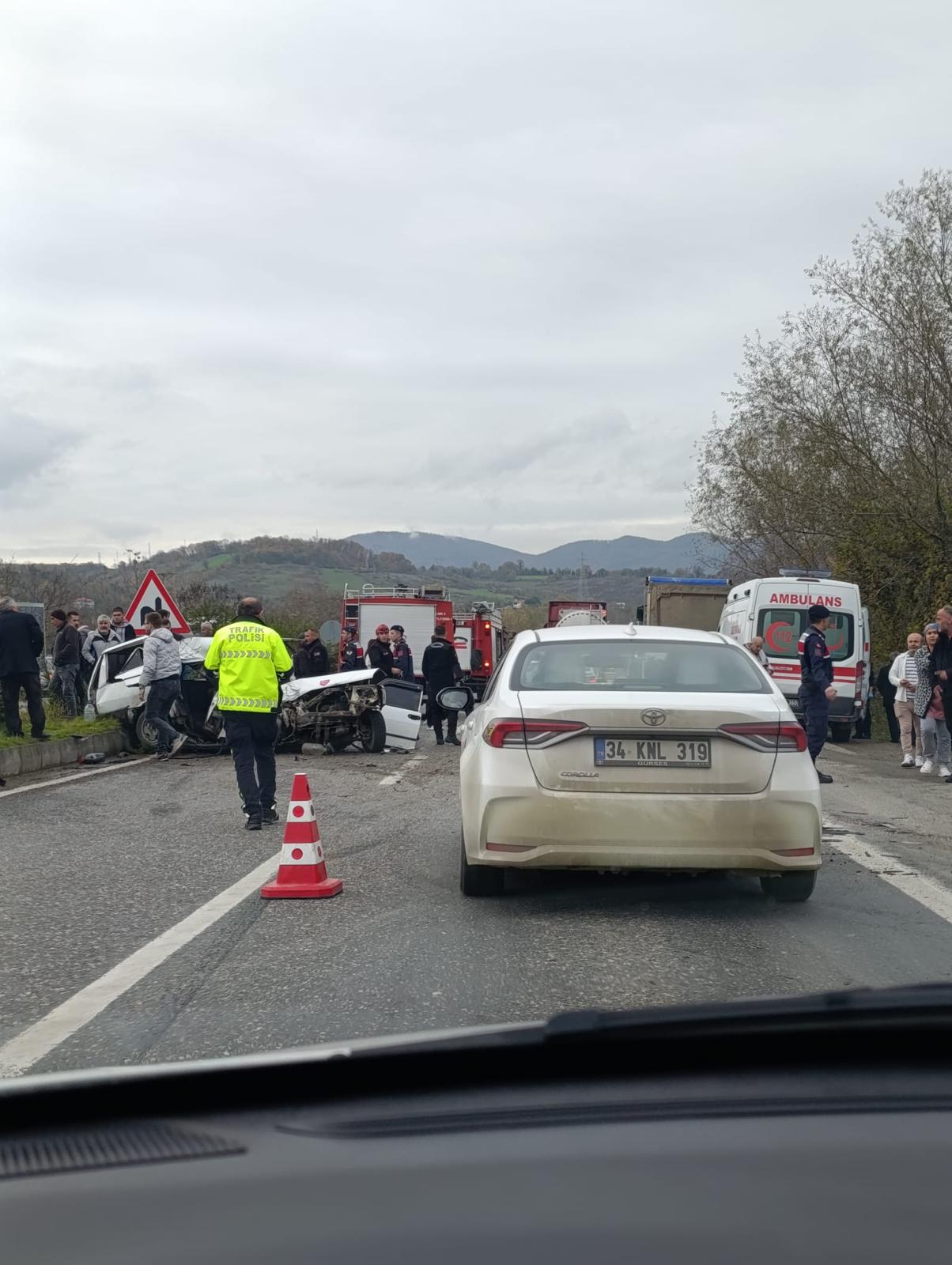 Çaycuma Yönünde Korkunç Kaza! Imza Gazetesi (2)