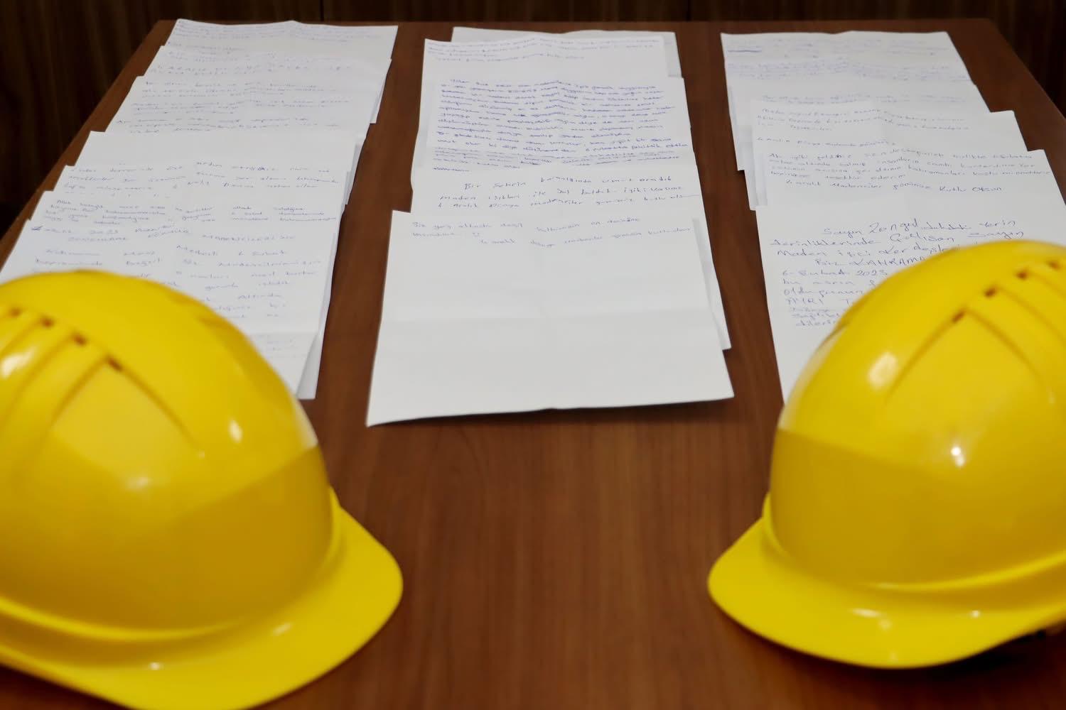 Deprem Bölgesinden Madencilere Duygulandıran Mektuplar! Imza Gazetesi (2)