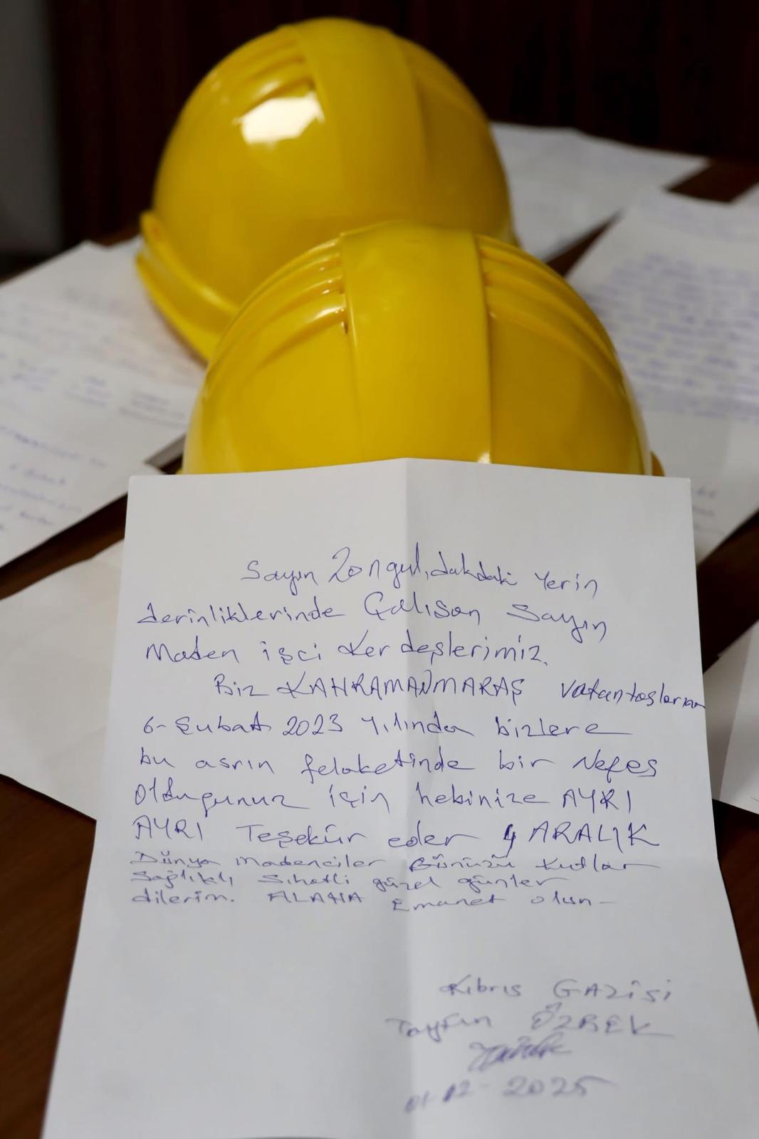 Deprem Bölgesinden Madencilere Duygulandıran Mektuplar! Imza Gazetesi (3)