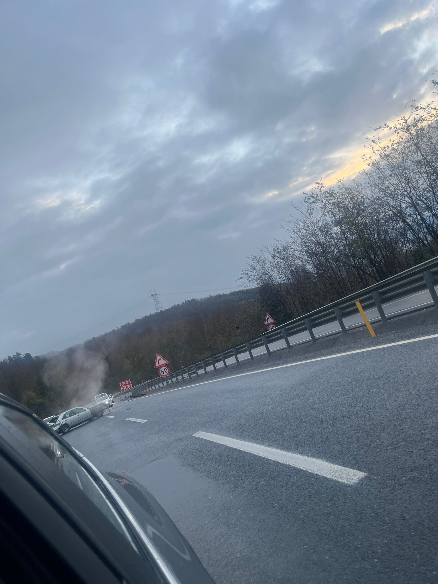 Ereğli̇ Zonguldak Yolu Yönünde Şi̇ddetli̇ Kaza! Trafi̇k Felç Oldu Imza Gazetesi