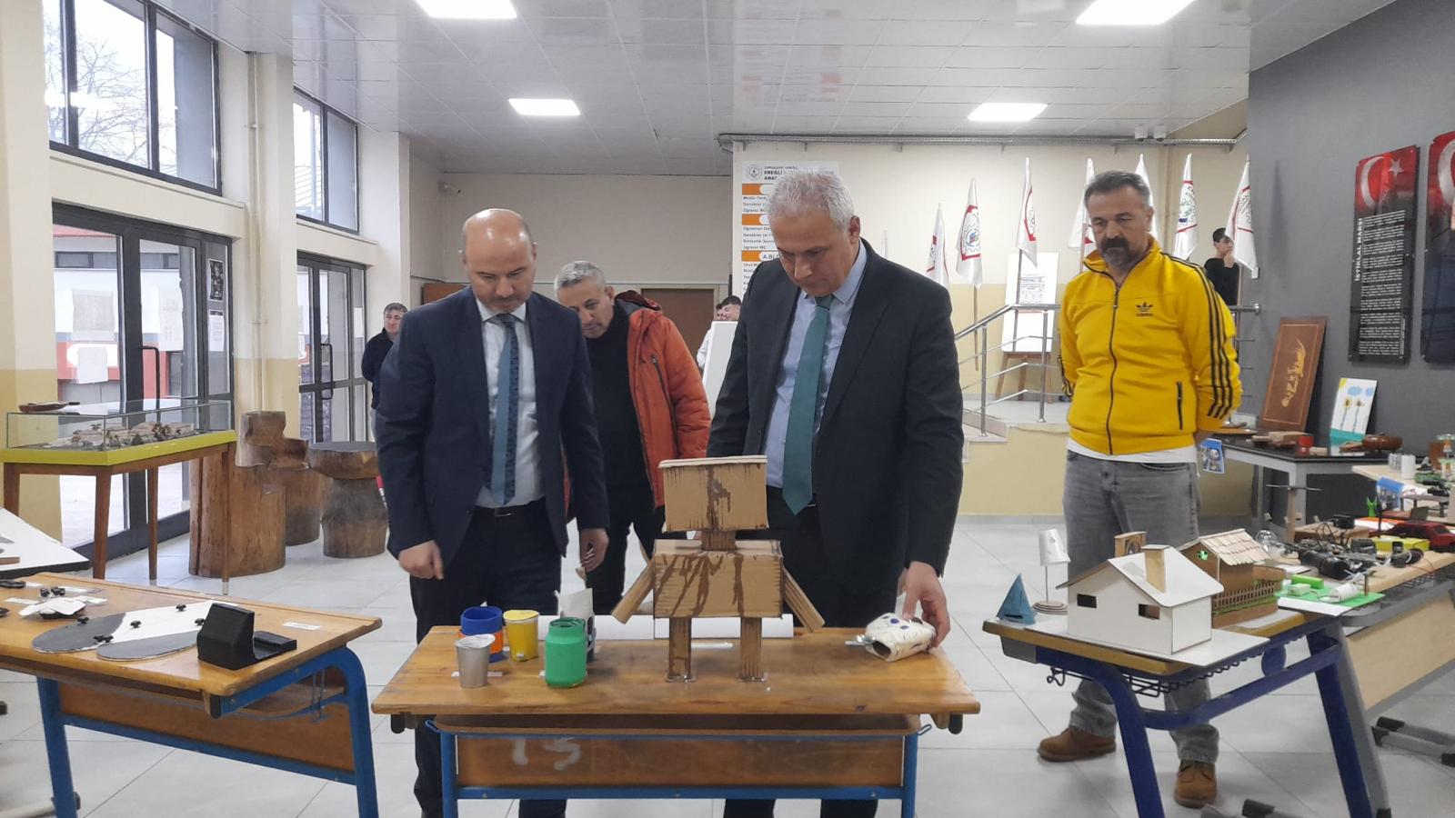 Harun Akgül, Ereğli Emtal’da Atölyeleri Gezdi Imza Gazetesi (2)