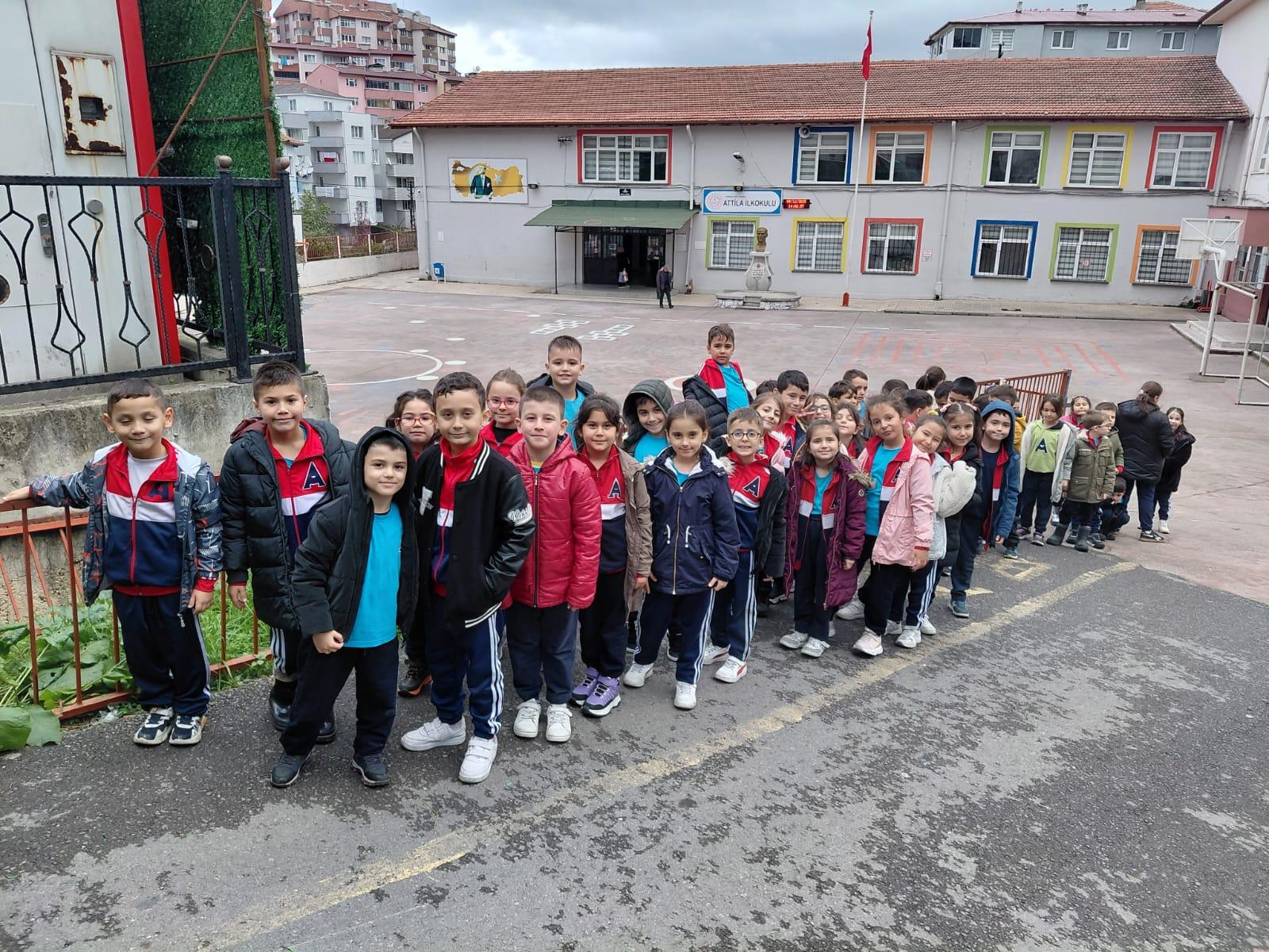 Kozlu Attila İlkokulu Öğrencilerinden 112'Ye Ziyaret... İmza Gazetesi̇ (5)-1