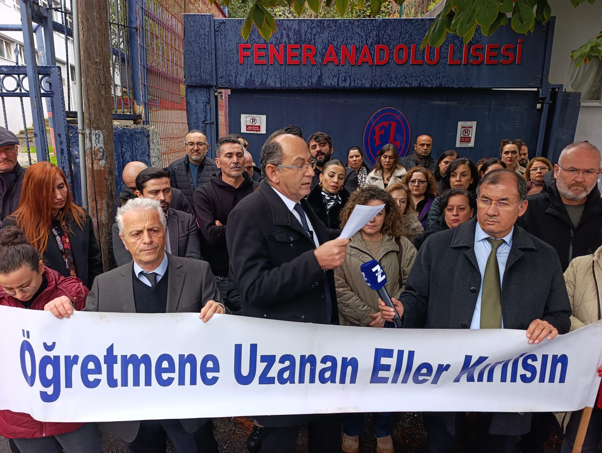 Öğretmen Yüzünden Yaralandı! Zonguldak'ta Öğretmene Saldırıya Eğitim Camiasından Protesto... İmza Gazetesi̇ (8)