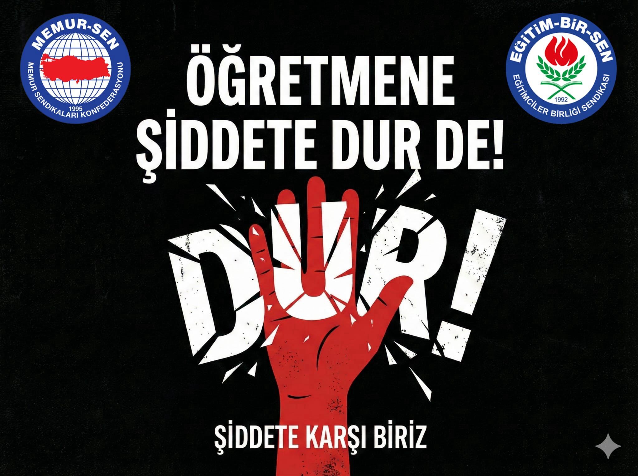 Öğretmene Saldırı Tepki Çekti “Şiddet Kimden Gelirse Gelsin Karşısındayız” Imza Gazetesi (1)