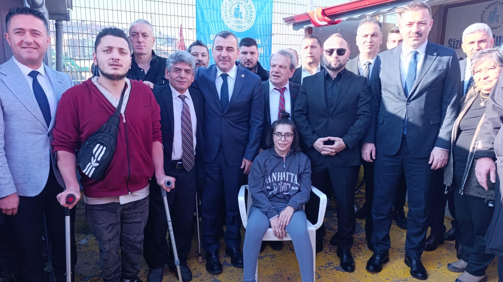 Zonguldak’ta 3 Aralık Dünya Engelliler Günü’nde Türkiye Sakatlar Derneği’nde Buluşma (2)