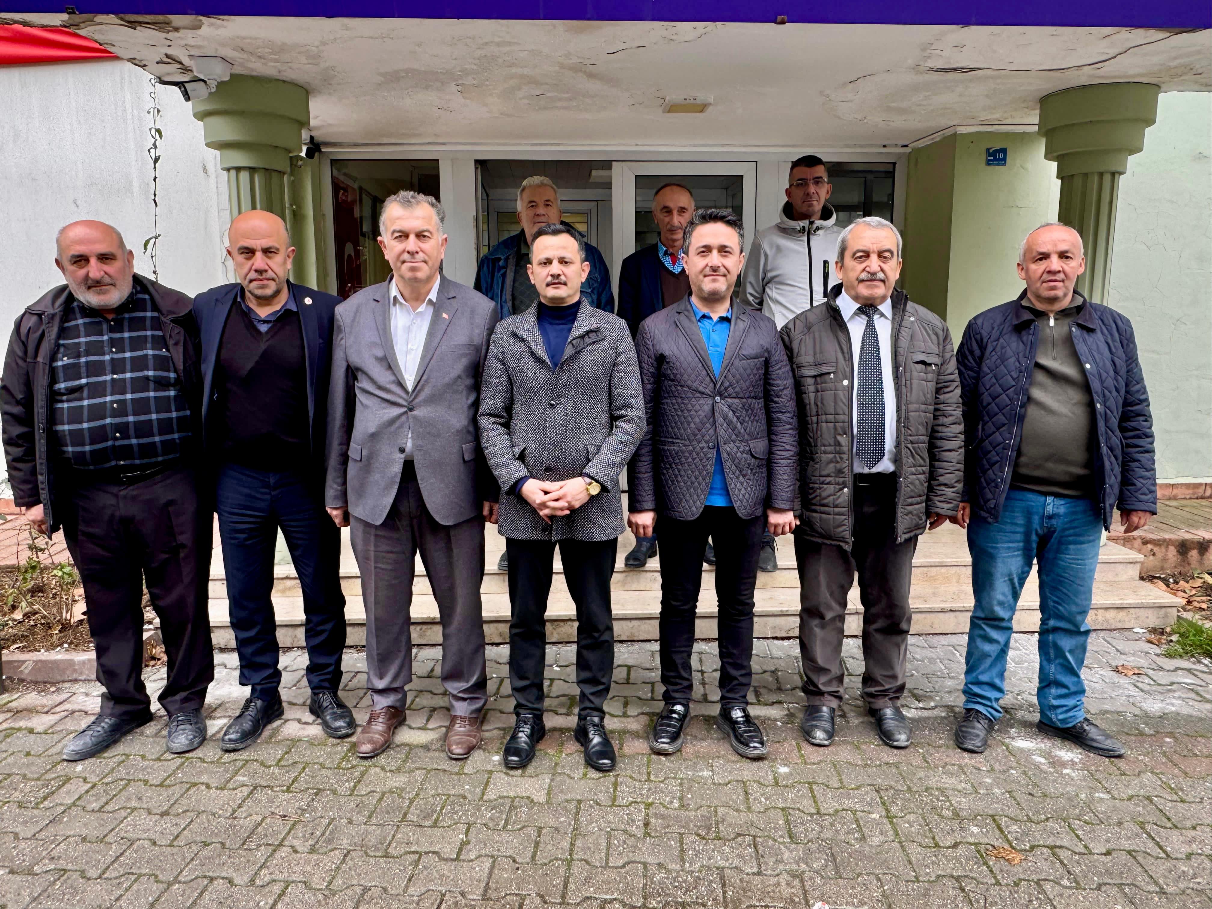 Ak Parti Zonguldak Merkez İlçe Teşkilatından Muhtarlar Derneği’ne Ziyaret Imza Gazetesi (1)