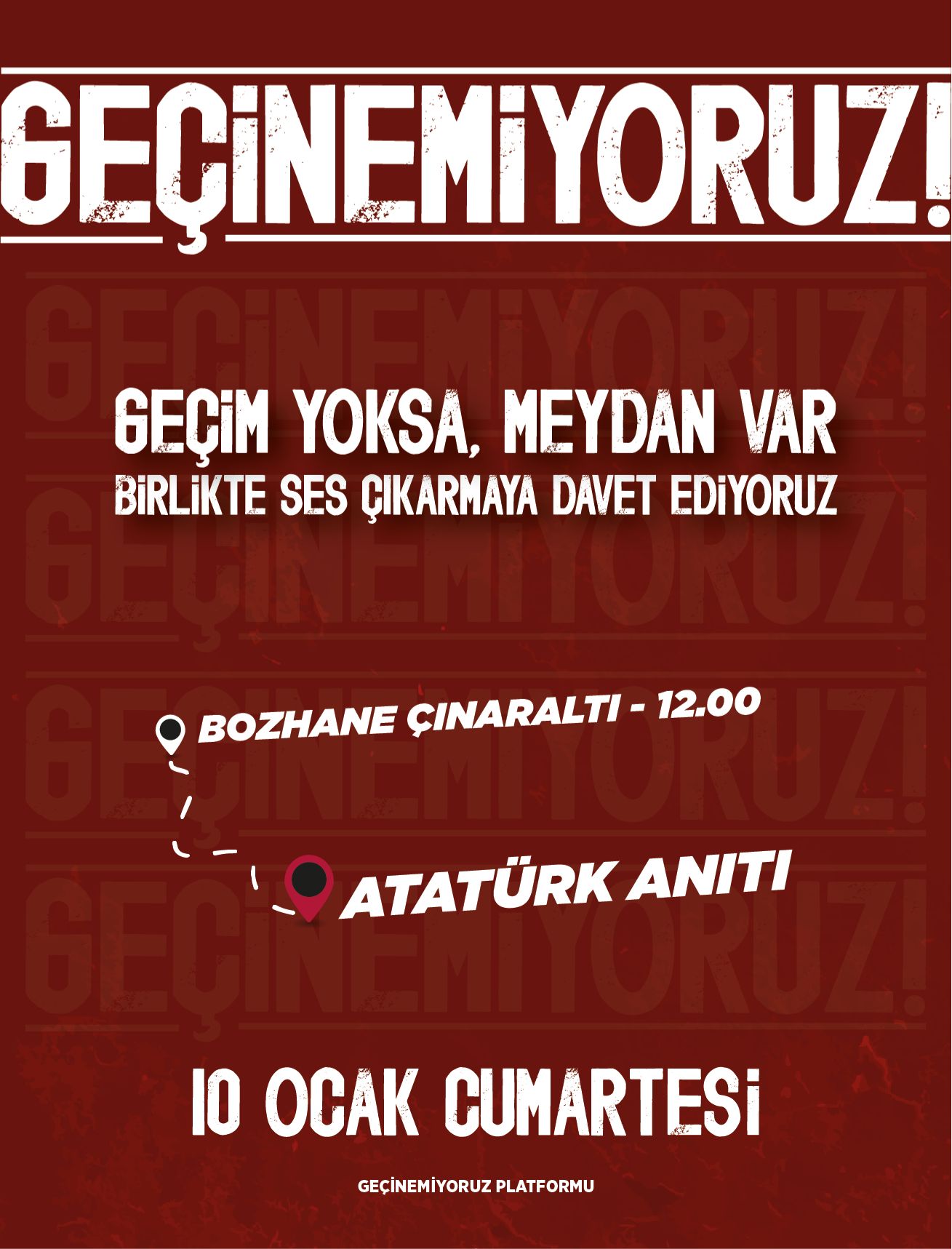 Ereğli’de “Geçinemiyoruz” Yürüyüşü Düzenlenecek! İmza Gazetesi̇ (1)-1