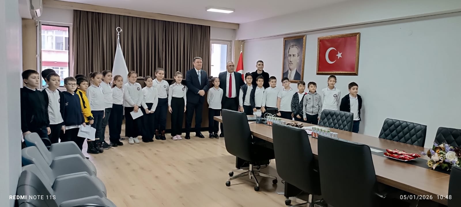 Karaelmas İlkokulu Çevreci Projesiyle Başkan Tahsin Erdem'in Yanında! İmza Gazetesi̇ (1)-1