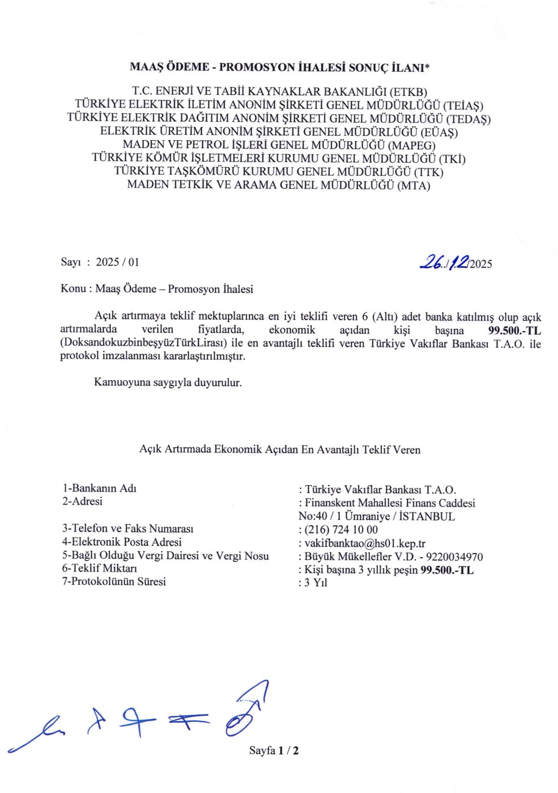 Madenci Promosyon Ayrımına Tepki! Yavuzyılmaz’dan Vakıfbank’a Alacağına Şahin, Borcuna Karga! İmza Gazetesi̇ (1)