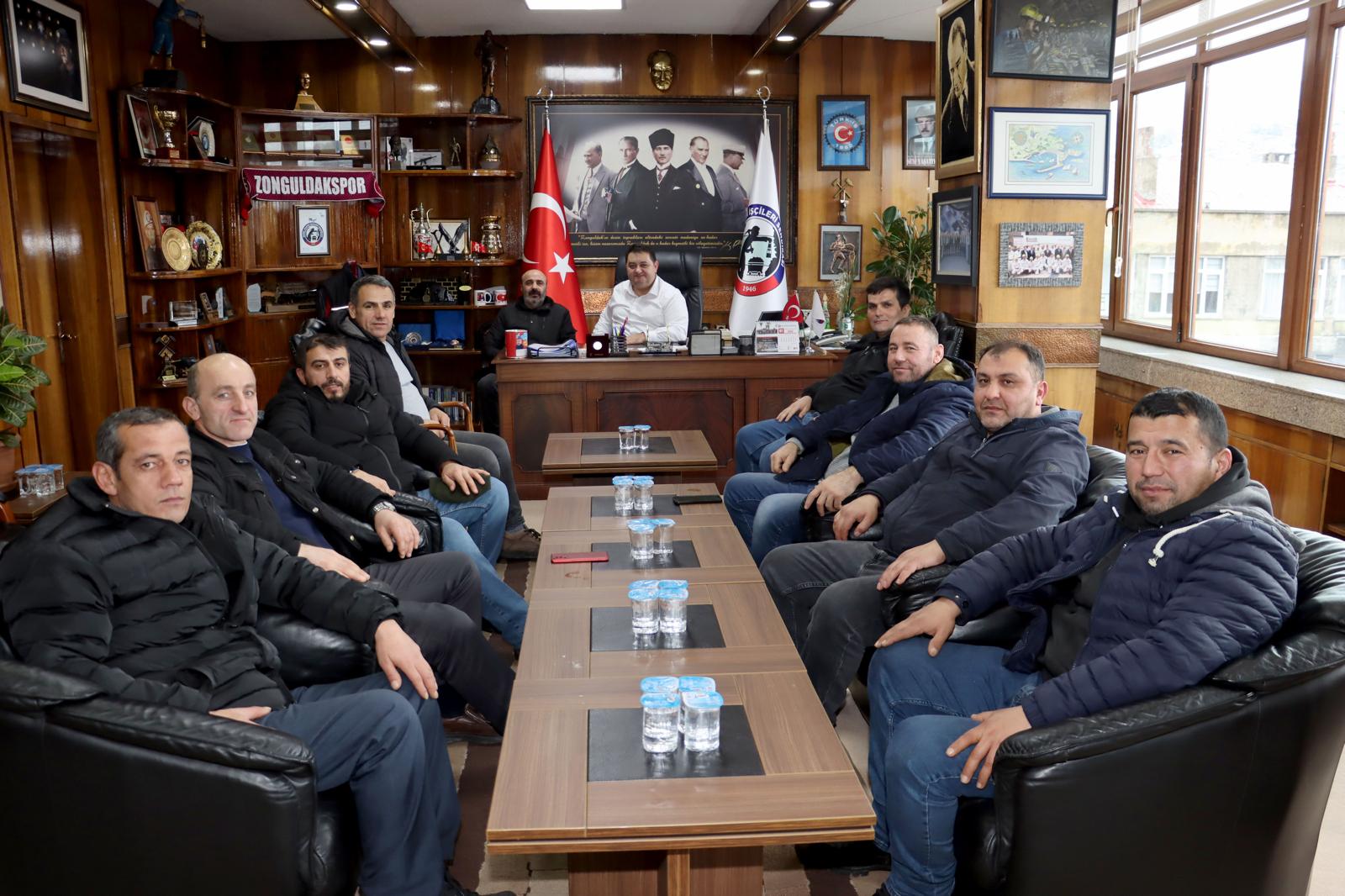 Ttk’dan Emekli İşçilerden Sendikaya Ziyaret! Imza Gazetesi (2)