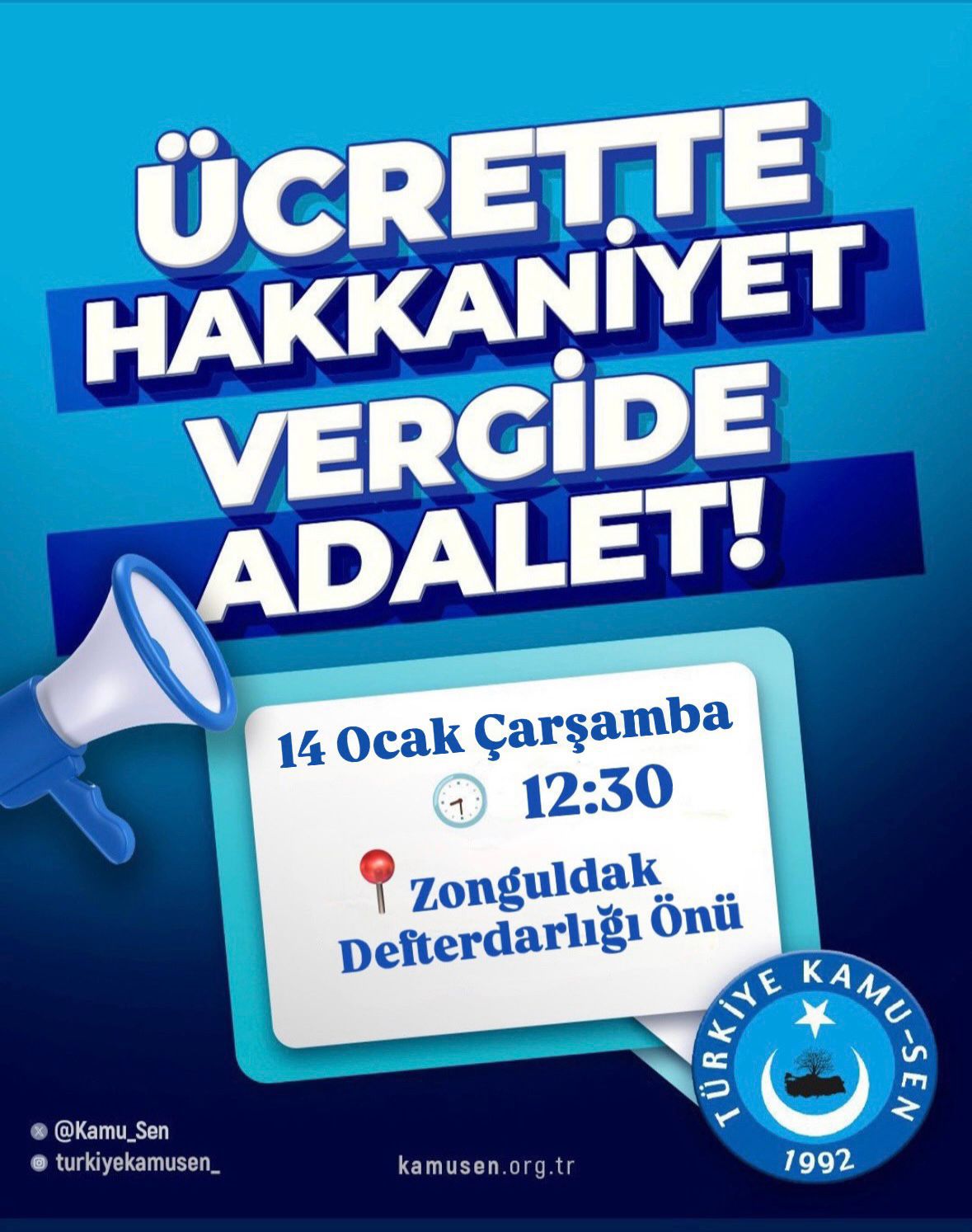 Ücrette Hakkaniyet, Vergide Adalet İçin Zonguldak’ta Ses Yükselecek Imza Gazetesi (2)