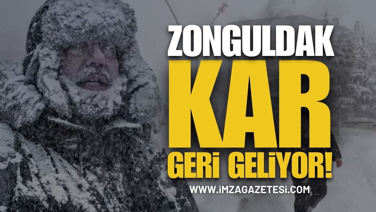 Zonguldak Kar Geri Geliyor: Tarih Verildi