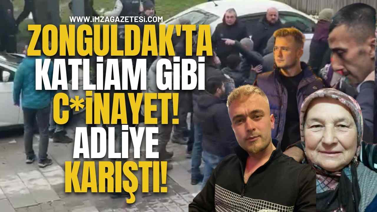 Zonguldak'ta Katliam Gibi C*inayet! Adliye Karıştı!