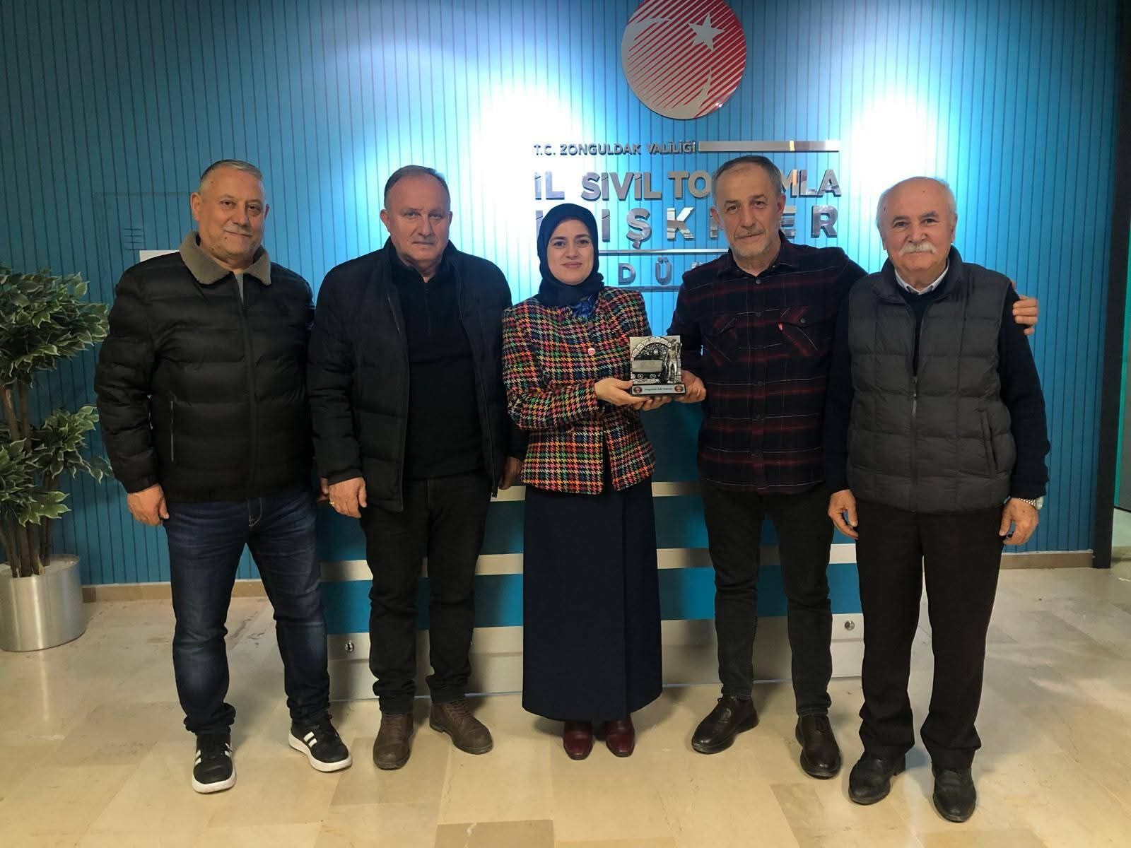 Amatör Spor Kulüpleri Federasyonu’ndan Sivil Toplum Ziyareti İmza Gazetesi̇