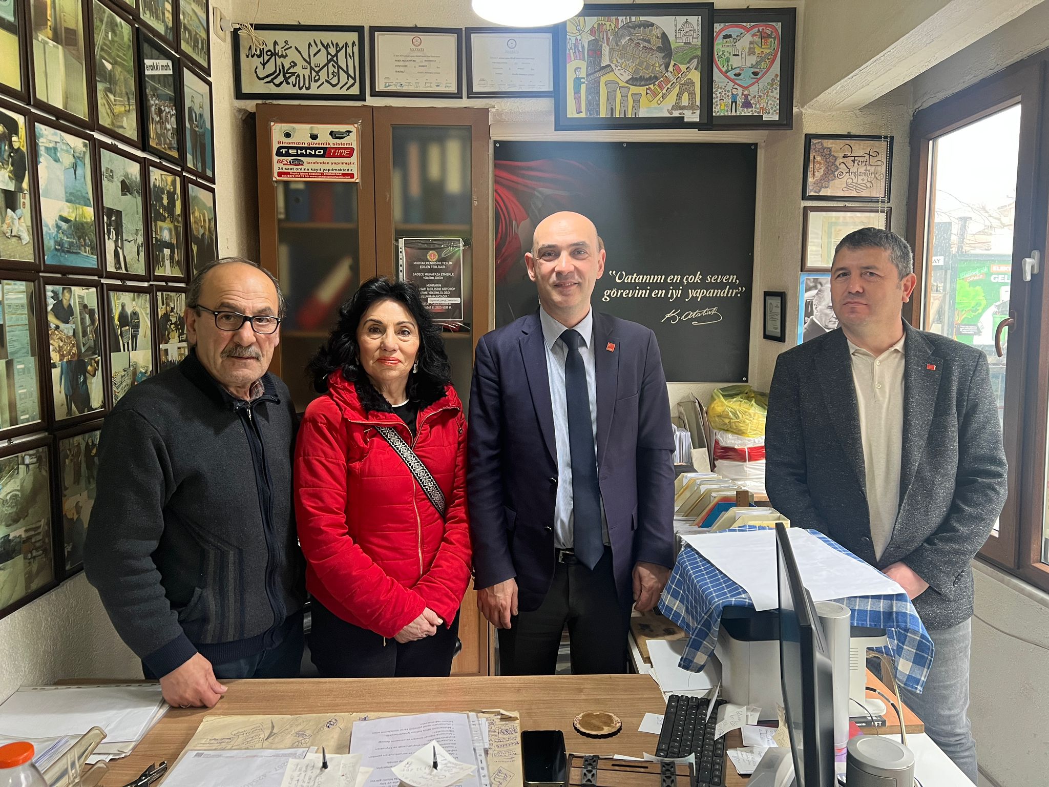 Chp’den Mahalle Muhtarlarına Ziyaret Imza Gazetesi (3)