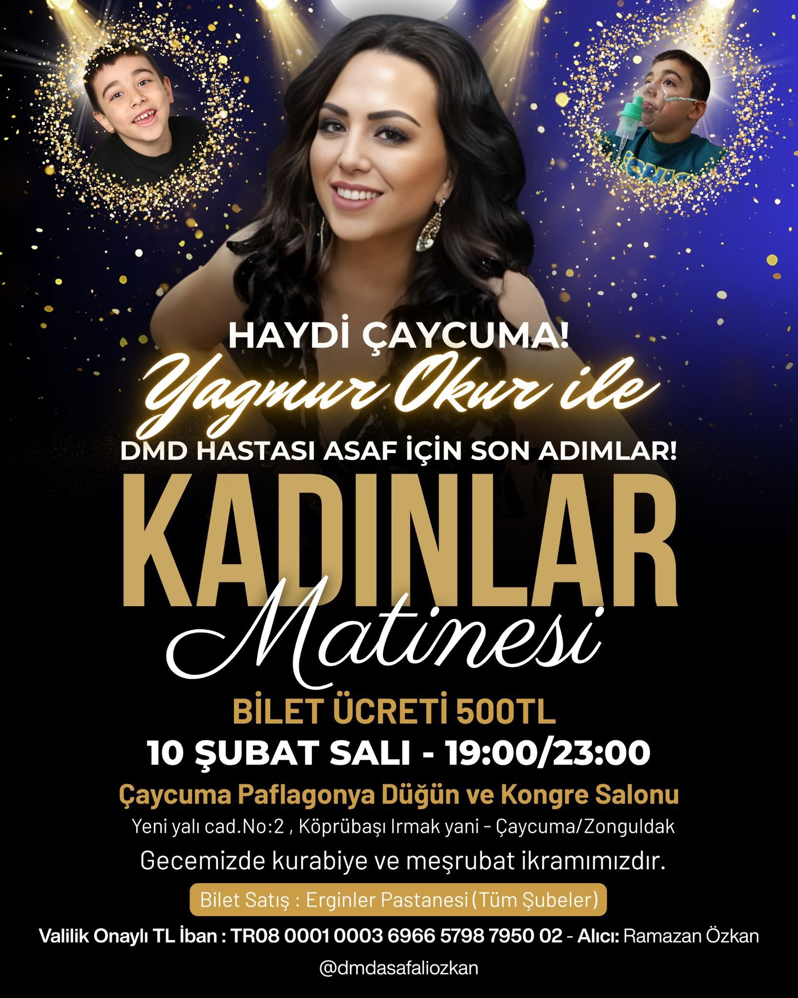 Dmd Hastası Asaf Ali İçin El Ele... Çaycuma’da Umut Dolu Matine İmza Gazetesi̇ (6)