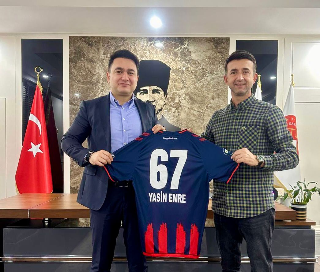 Düzcespor Zonguldakspor Maçı Öncesi Zonguldakspor Yönetim Kurulu Üyesi Güray Topal’dan Düzce Başsavcısı’na Ziyaret