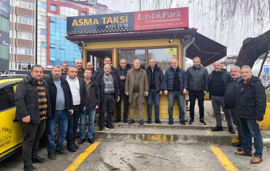 Şoför Esnafında Seçim Heyecanı Osman Bahar'a Şoför Esnafından Büyük Destek İmza Gazetesi̇ (1)