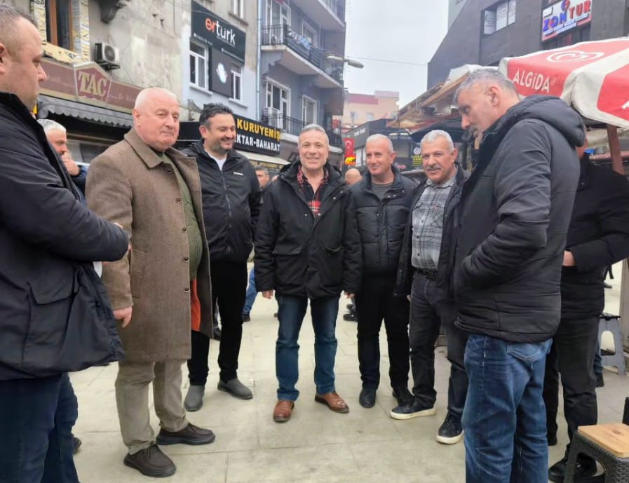 Şoför Esnafında Seçim Heyecanı Osman Bahar'a Şoför Esnafından Büyük Destek İmza Gazetesi̇ (2)