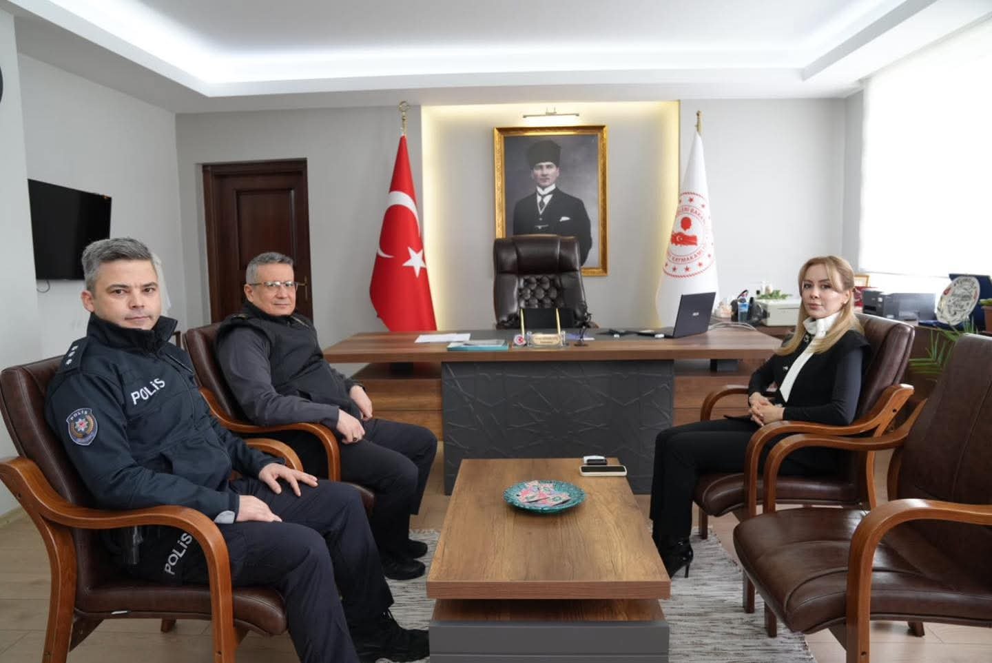 Zonguldak İl Emniyet Müdürü Ergen’den Gökçebey Kaymakamlığına Ziyaret Imza Gazetesi