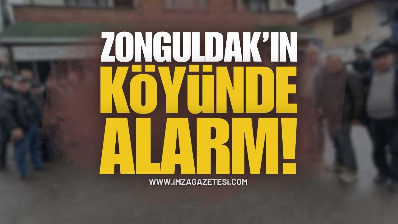 Zonguldak'ın Köyünde Alarm: Köylüler Kenetlendi