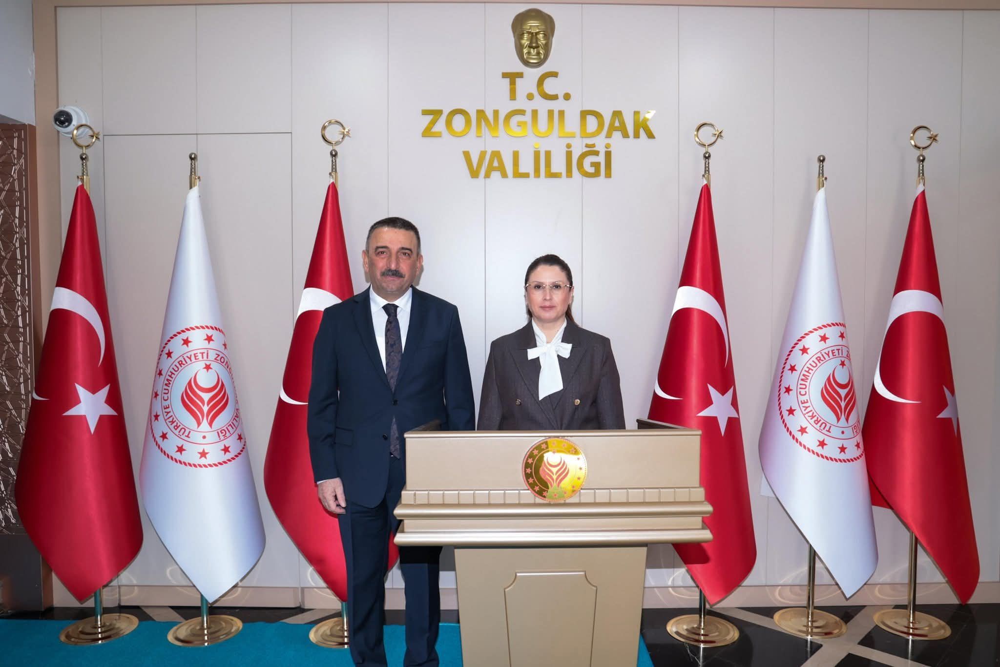 Bartın Valisi Nurtaç Arslan’dan Zonguldak Valisi Osman Hacıbektaşoğlu’na Ziyaret Imza Gazetesi (1)