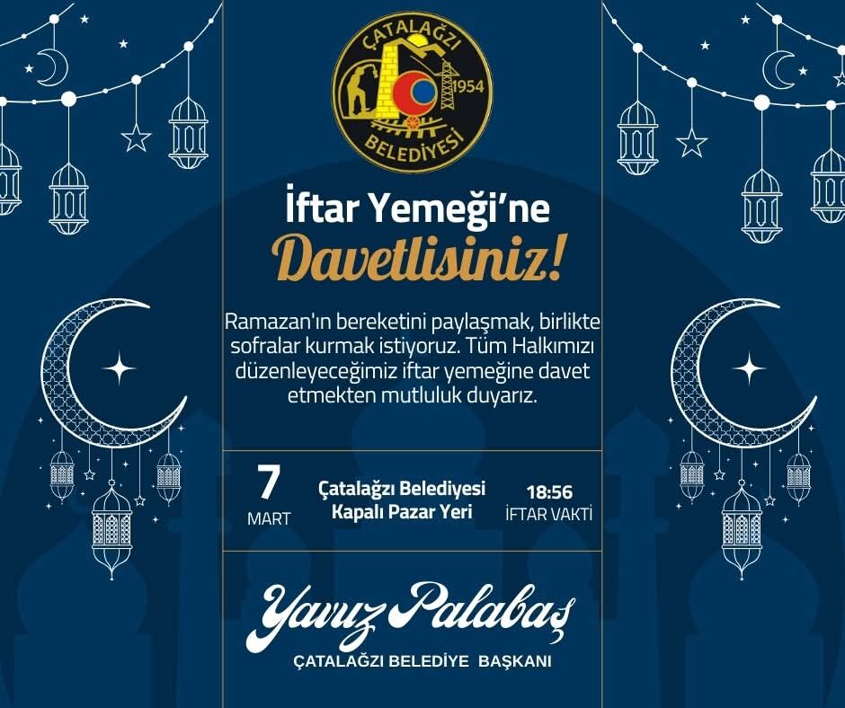 Çatalağzı’nda Birlik Sofrası... Başkan Palabaş’tan Dev İftar Daveti İmza Gazetesi (2)