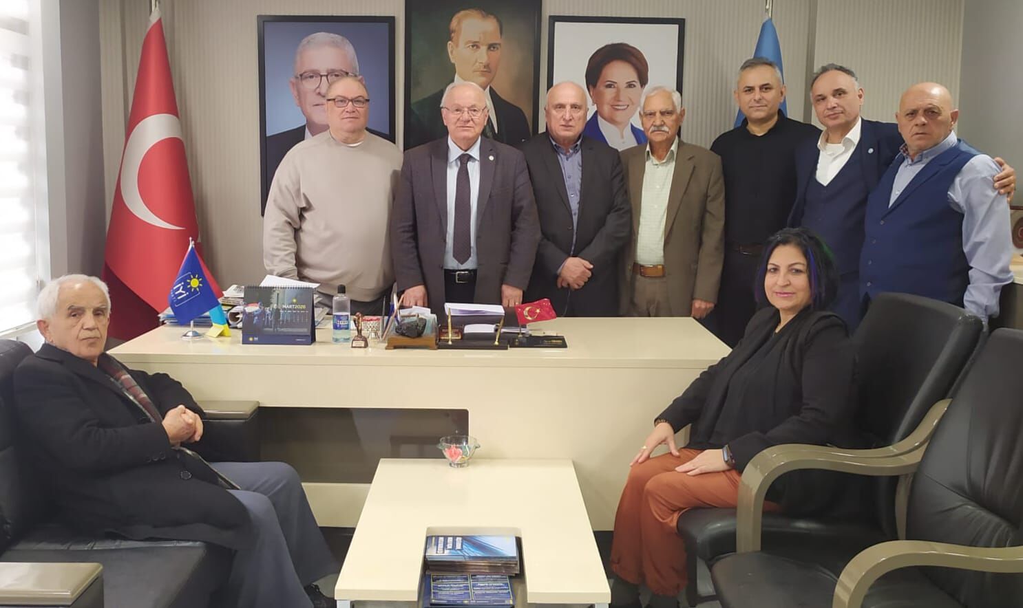 İyi̇ Parti İl Disiplin Kurulu Görev Dağılımını Yaptı İmza Gazetesi̇